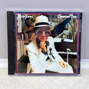 Elton John: Greatest‎ Hits (CD Album 1974 Polydor) Rock Pop Music Compilation